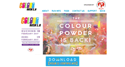 Desktop Screenshot of colourrushrun.com